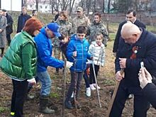 Во владикавказском интернате «Забота» заложили Аллею Победы