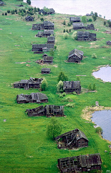 Умирающая деревня в Карелии