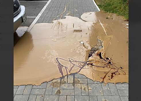 Благовещенских коммунальщиков обязали устранить разлив бетонита