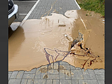 Благовещенских коммунальщиков обязали устранить разлив бетонита