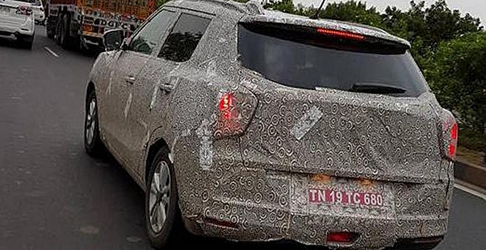 Новый SsangYong Tivoli "засветился" в Индии