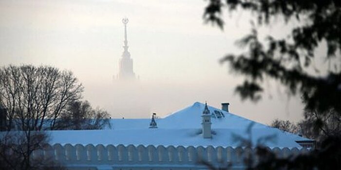 МЧС предупреждает о густом тумане в Москве