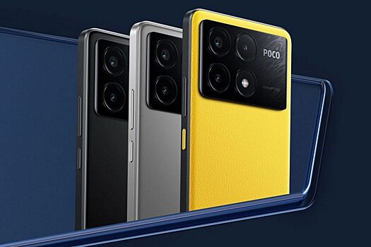 Xiaomi презентовала смартфоны Poco X6 и Poco X6 Pro с OLED-дисплеями