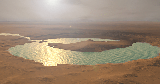 На Марсе нашли систему озер размером с Грузию. Что означает это открытие?
