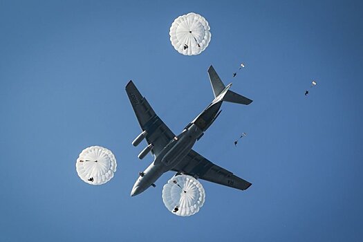 В войсках появятся парашюты для служебных собак