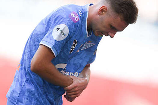 Игрок "Зенита" Глушенков может пропустить около четырех недель из-за травмы