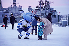 В Североморске военнослужащие Северного флота провели новогоднее мероприятие для детей