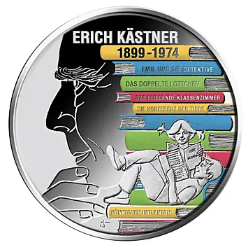Писатель Эрих Кестнер на 20 евро