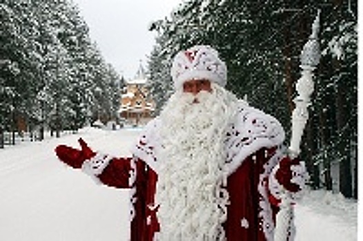 Российский Дед Мороз обратился к участникам дорожного движения