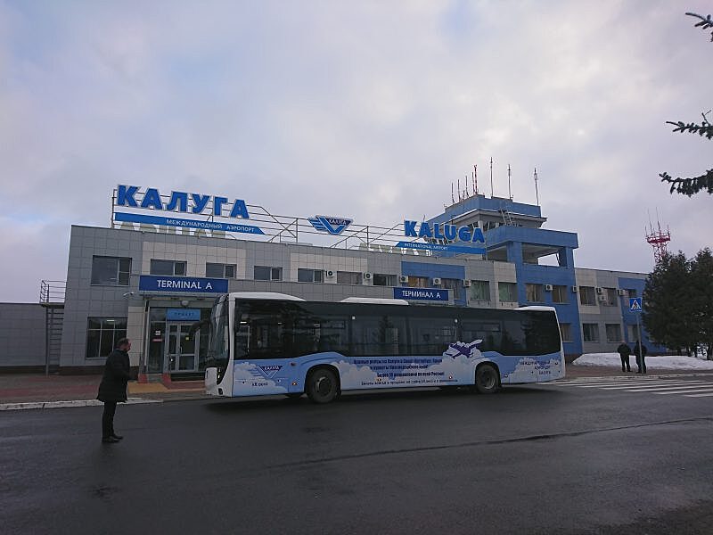 Автобусный маршрут из аэропорта пролили до Кошелева