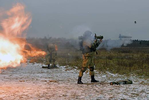 Описаны особенности российского огнемета «Бородач»