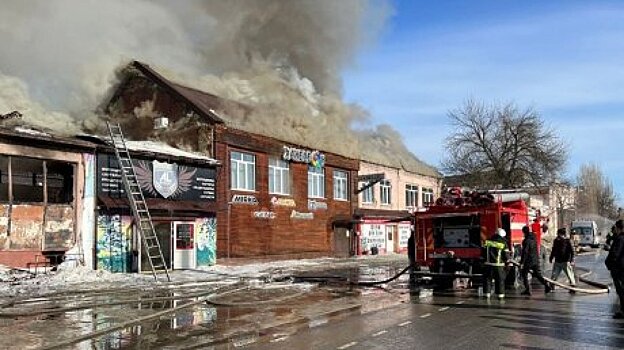 Глава Кузнецка прокомментировал крупный пожар в центре города