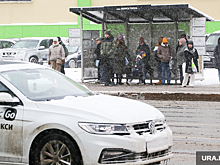 В Челябинске таксисты подняли цены из-за снегопада