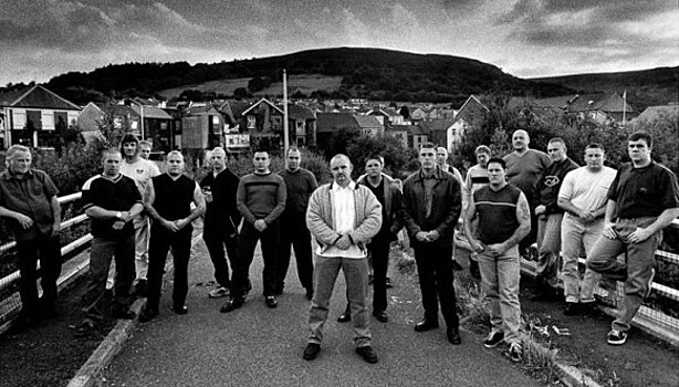 Реальные британские бандиты в откровенном фотопроекте Джослина Бэйна Хогга