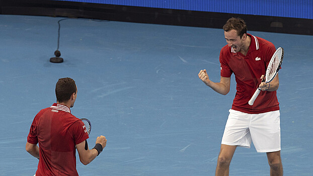 Как Россия победила Францию на старте ATP Cup