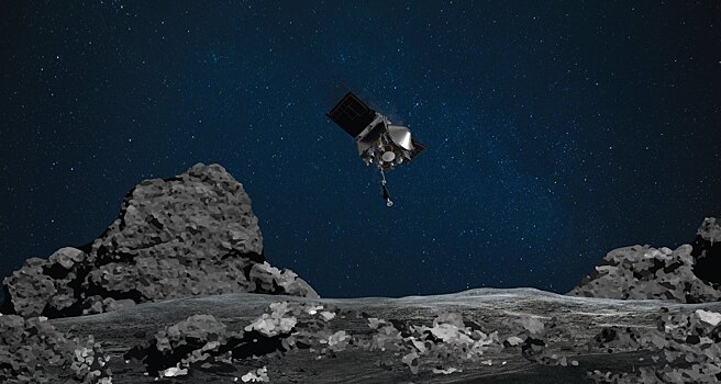 OSIRIS-REx отрепетировал посадку на астероид