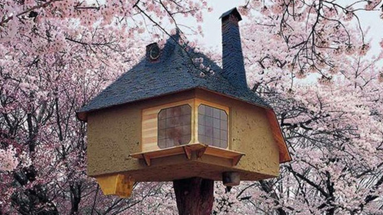 Японский архитектор Терунобу Фудзимори построил на деревьях чайные домики -  Рамблер/субботний