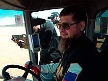 Кадыров пожал пшеницу и попал на видео