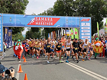 В Самаре прошел массовый легкоатлетический марафон
