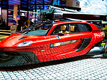 Названа цена летающего автомобиля Liberty