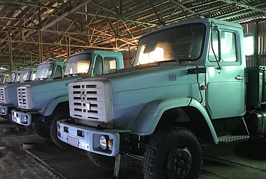 Забытые грузовики ЗиЛ с консервации продают по цене Lada Granta