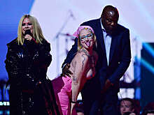 Обнаженная по пояс активистка сорвала выступление Аврил Лавин в Канаде