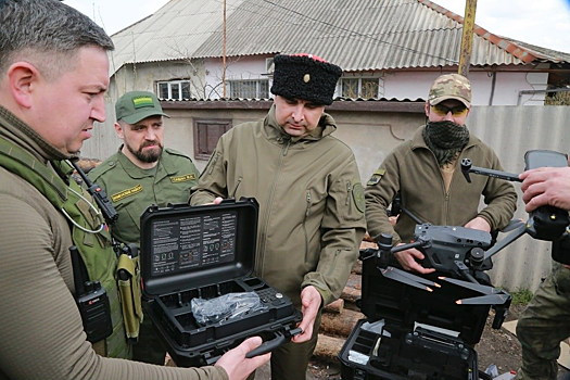 Донские казаки доставили груз гуманитарной помощи в зону проведения спецоперации