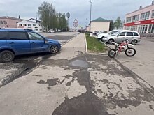 Подростки на мотоцикле попали в аварию в Урене