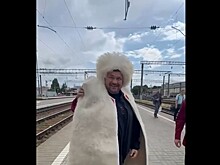 Певца Сергея Жукова «посвятили в казаки» в Краснодаре