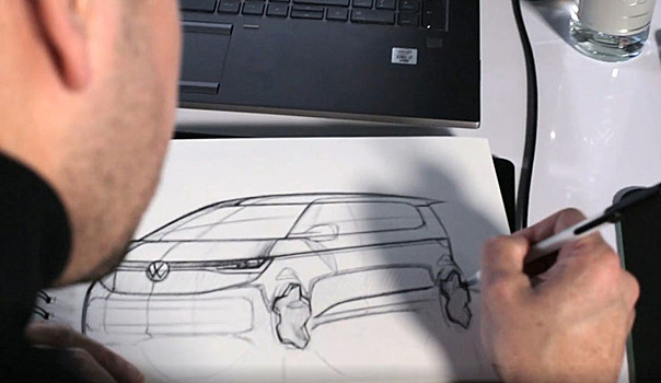 Volkswagen опубликовал короткий видеоролик о новом Multivan