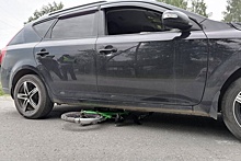 В Серове подросток за рулем машины сбил ребенка на велосипеде