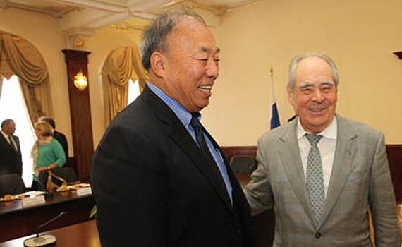 Профессор Го Джан встретился с Шаймиевым и побывал в Свияжске