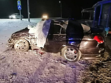 В Зее в жёстком ДТП погибли водитель и пассажир иномарки