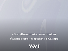 «Бест-Новострой»: новостройки больше всего подорожали в Самаре
