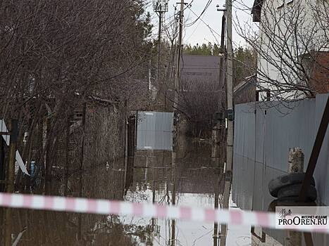 Три района Оренбурга попали под угрозу подтопления из-за роста уровня воды в реке Сакмаре