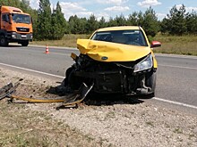 В Клепиковском районе произошло ДТП с участием такси