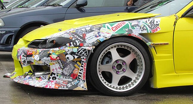 Что такое Sticker Bombing тюнинг?