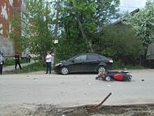 В Пермском крае подросток на скутере протаранил иномарку