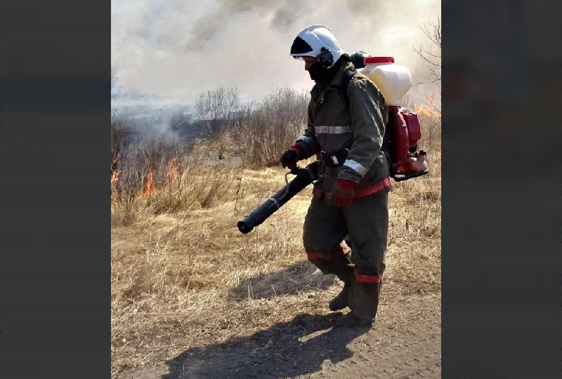 В Приамурье усилили патрули из-за пожароопасной обстановки