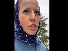 «Совсем уже ох**ли!»: на Собчак напали в монастыре