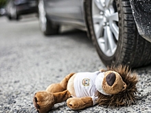 В Курске на дороге сбили дошкольника