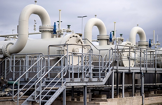 Запасы газа в&nbsp;подземных хранилищах Франции опустились ниже 40%