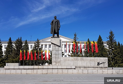 Памятник Ленину в Кургане удивил московскую киностудию