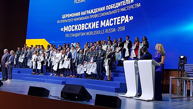 Победители VII-ого Открытого чемпионата профессионального мастерства «Московские мастера»