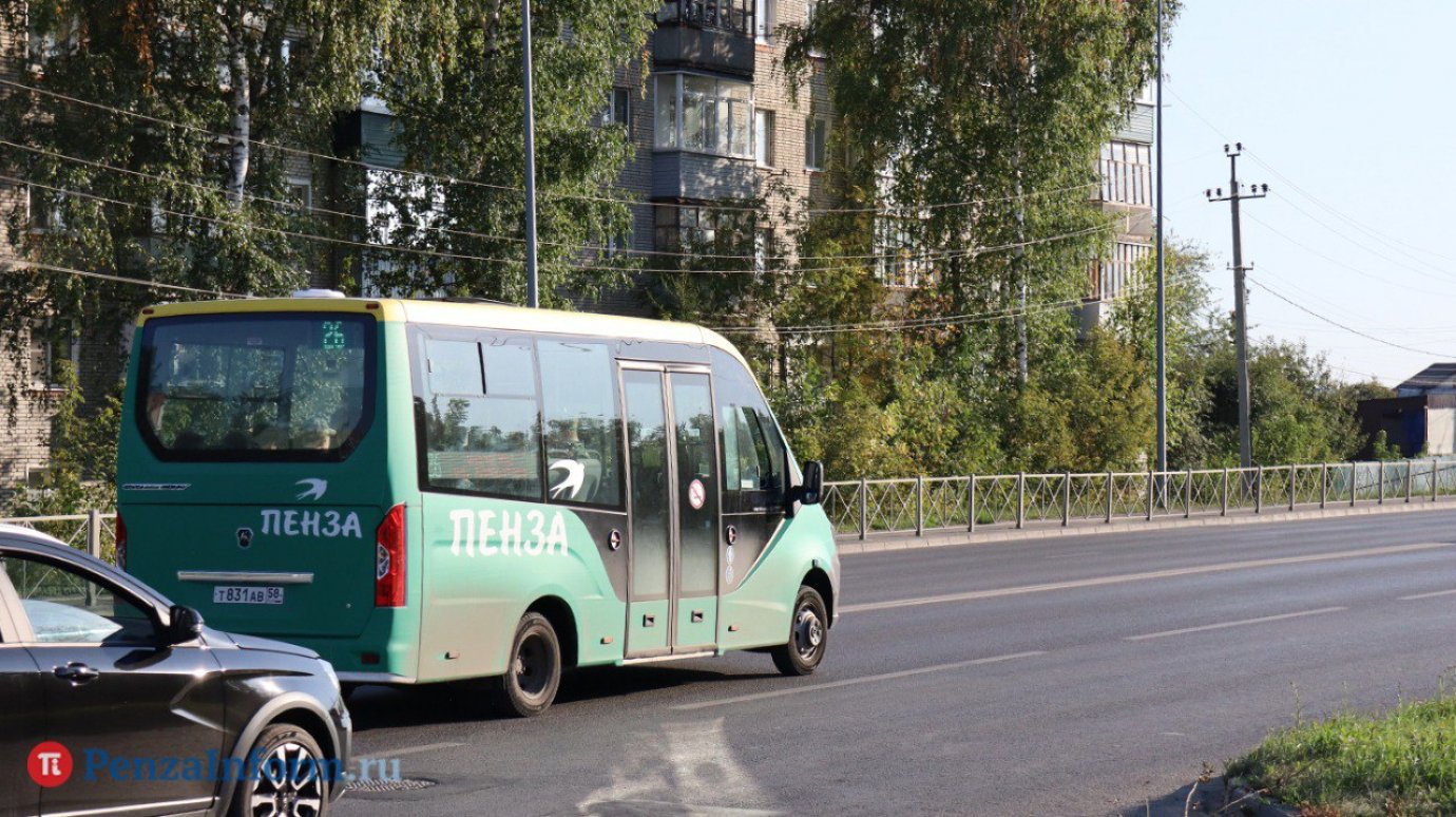 С 8 августа в Пензе меняют схему движения маршрута № 26