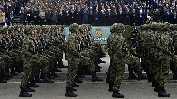 В Сербии состоялся военный парад, приуроченный к 74-й годовщине победы над фашизмом