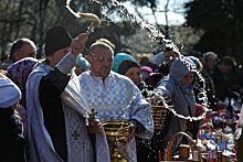 Православные христиане отметили праздник Пасхи