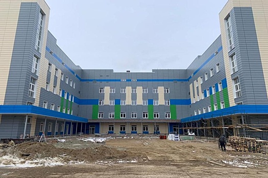 В Краснообске Новосибирской области на год раньше завершат строительство современной поликлиники
