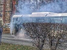 Во Владимире задымился автобус с пассажирами