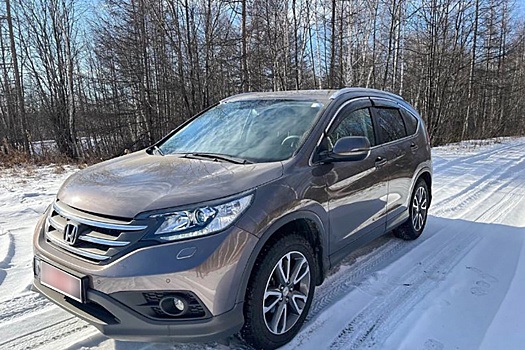 В РФ продают почти новую Honda CR-V 2014 года выпуска